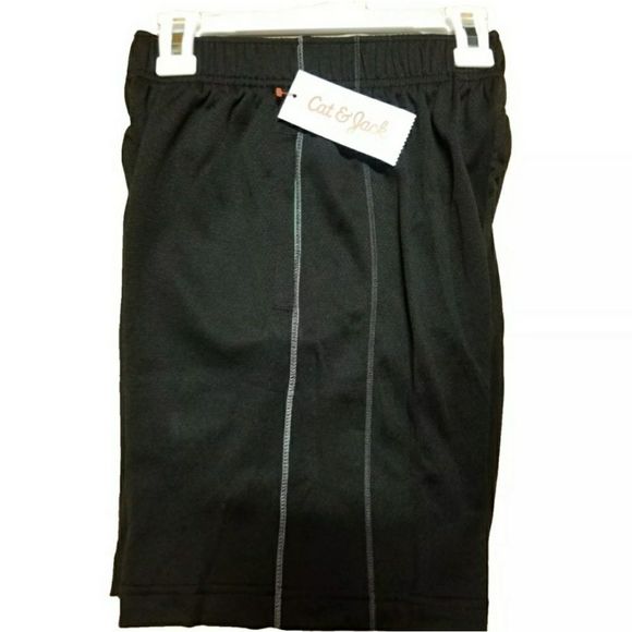Cat & Jack Boys Basketball Shorts Size 6/7 Black - Picture 3 of 6